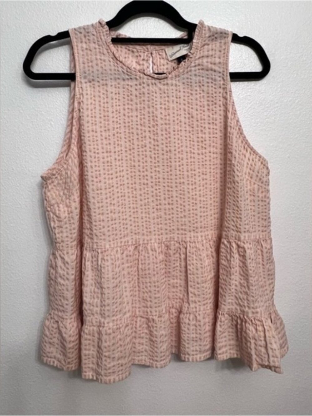 Light Pink Sleeveless Blouse